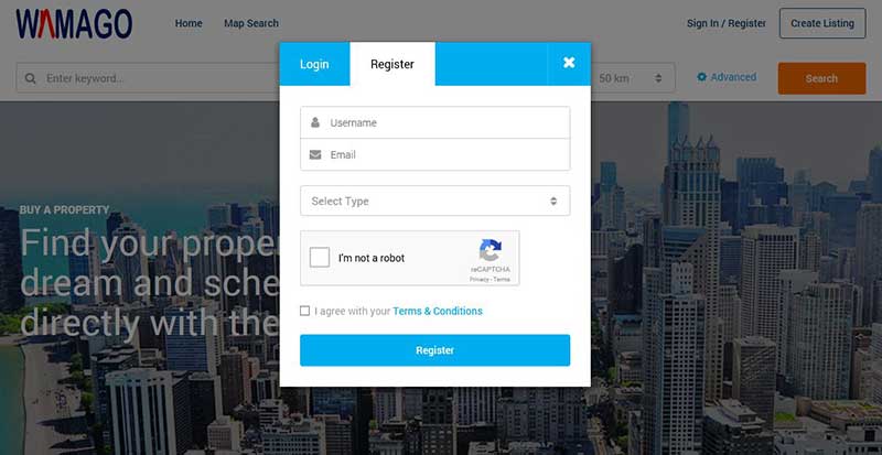How To Register An Account And Start Advertising Your Property?